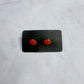 Orange Pumpkin Stud Earring