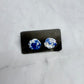 Blue Rose Stud Earring