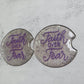 Faith over Fear Car Coaster Set