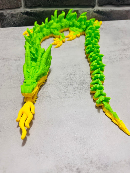 3D printed aztec dragon with shooter RTS