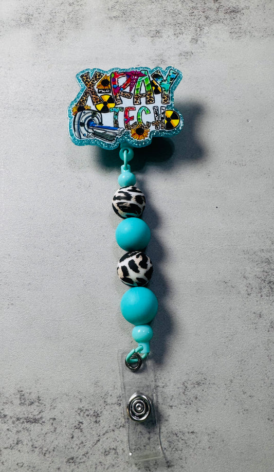 Xray Tech Badge Reel with Clip