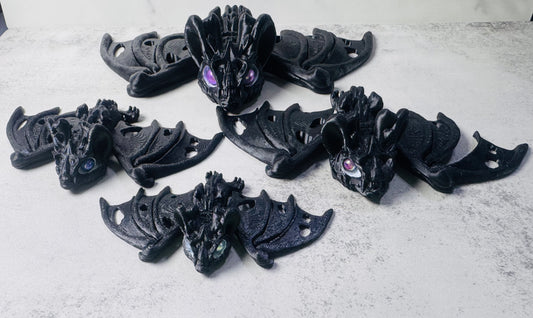 3D Printed Articulated Spooky Bats (RTS)