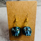 3D Printed Skull Dangle Earring