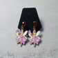 Lavender Fairy w/ Pink Cz Dangle