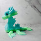 3D Printed Articulated Green/Blue Sea Dragon (RTS)