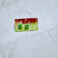 Green Flower Stud Earring