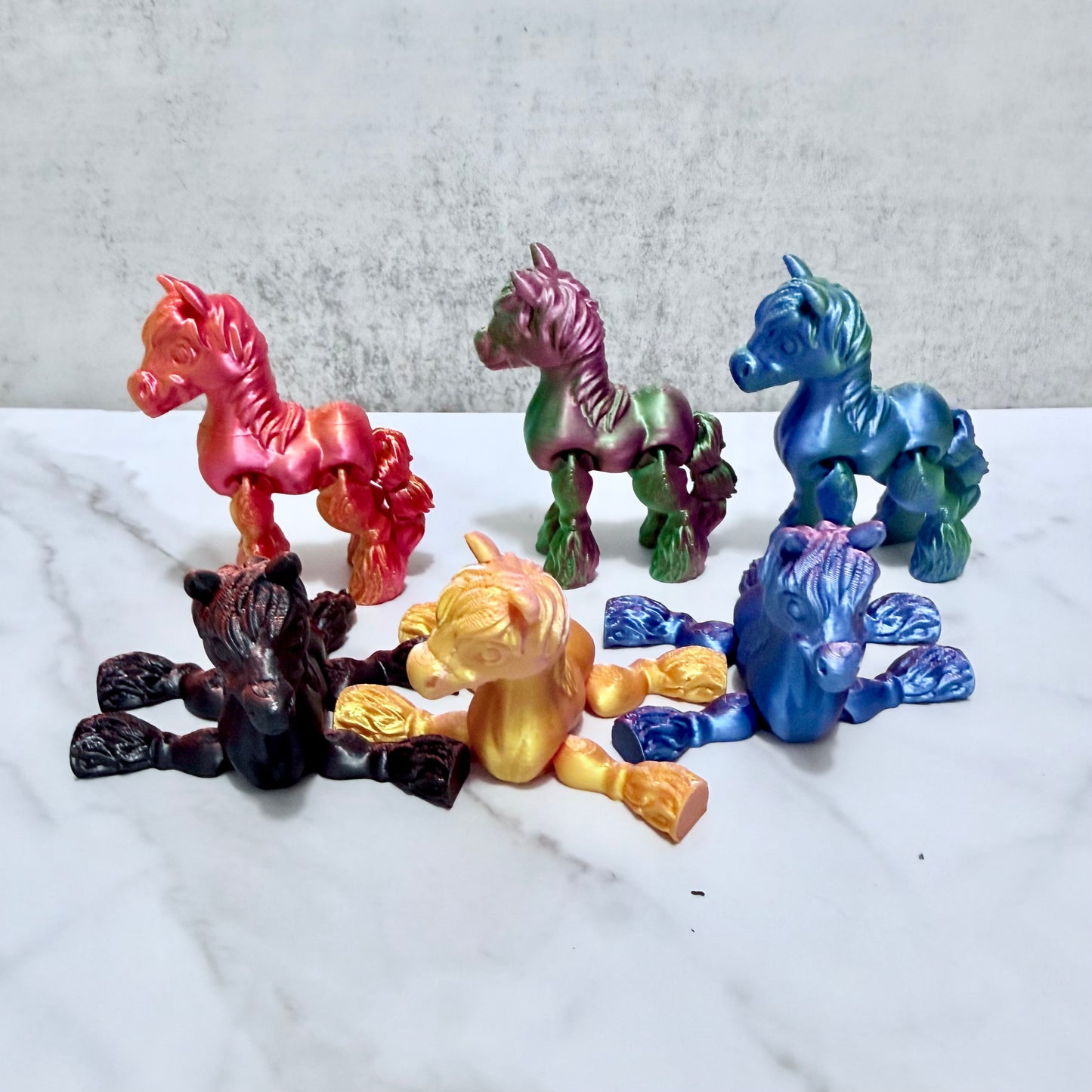 3D Printed Articulated Unicorn (RTS)