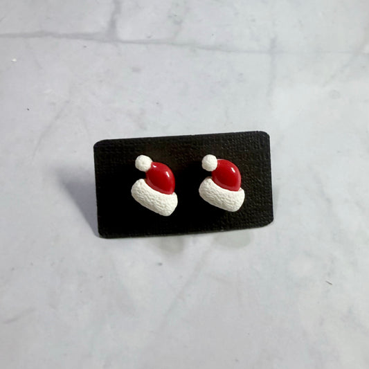 Santa Hat Stud Earring