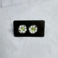 White flower Stud Earring