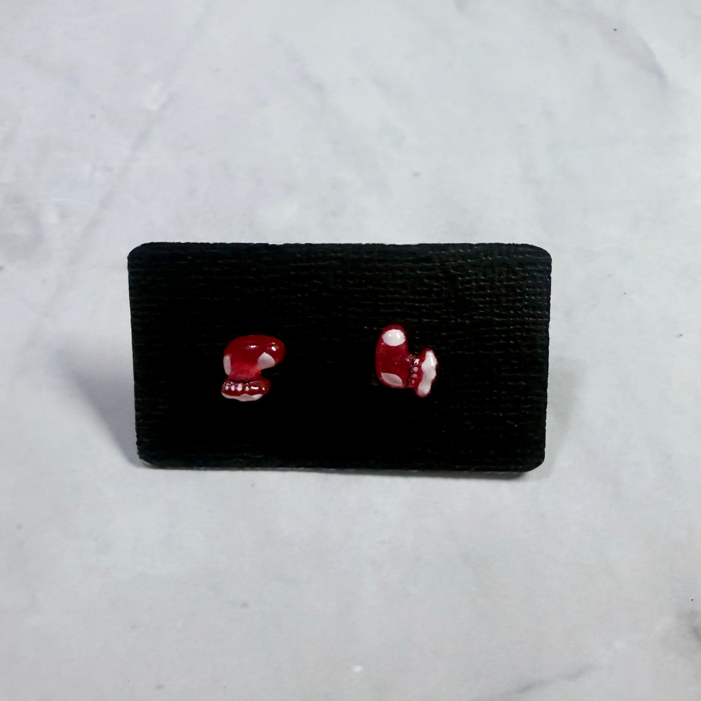Tiny Resin Booties Stud Earring