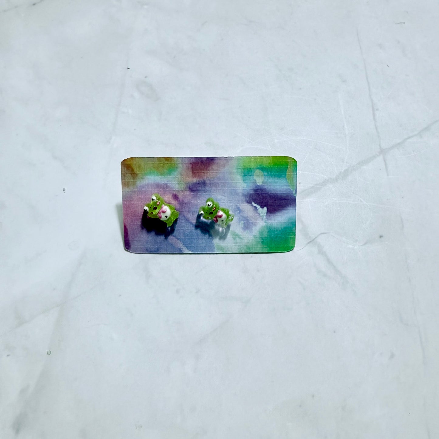 Frog Stud Earring