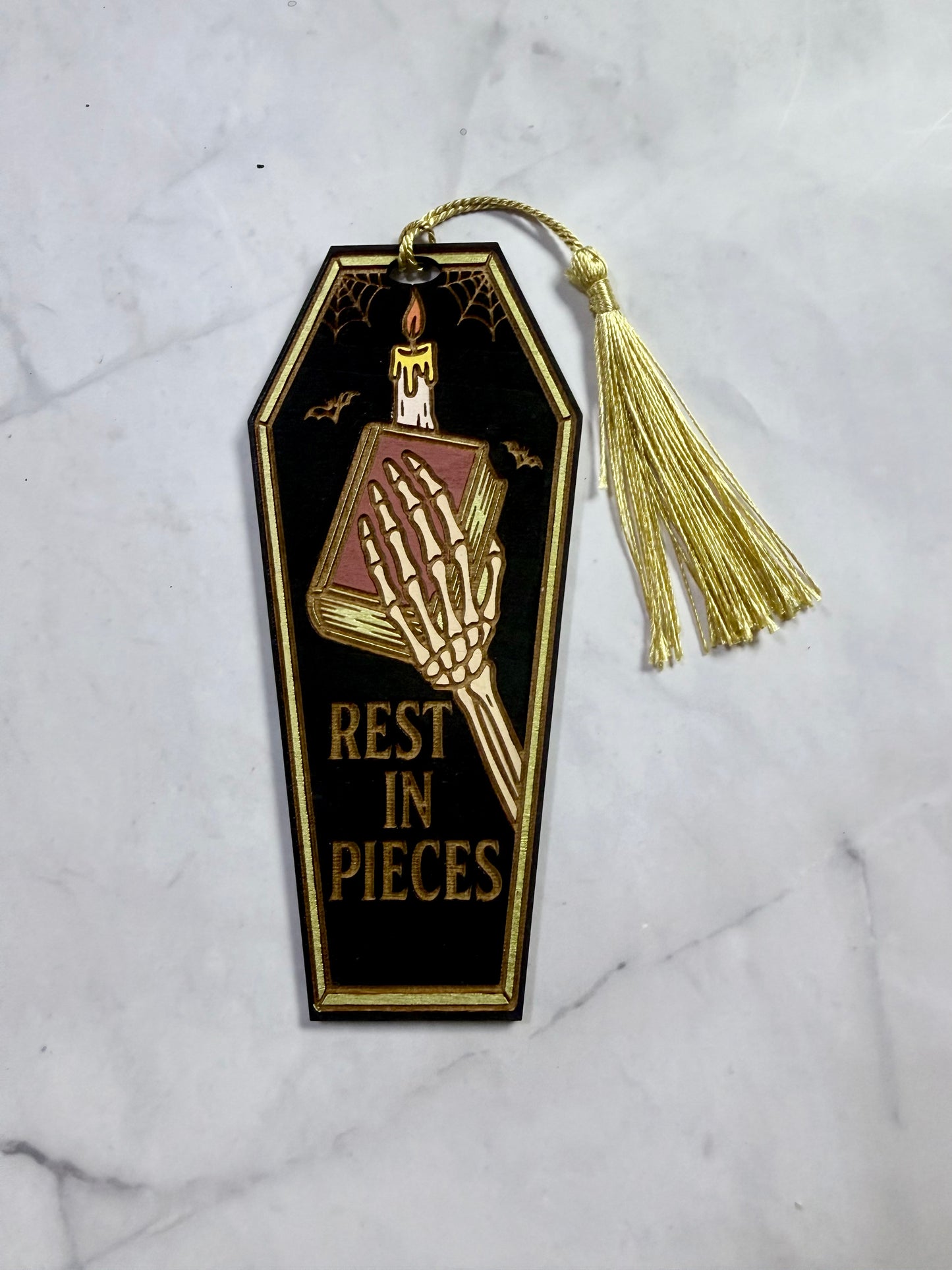 RIP Coffin Bookmark