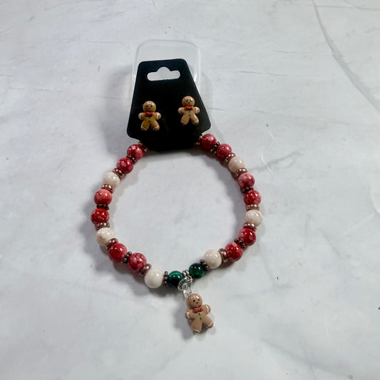Gingy Bracelet and Earring Set
