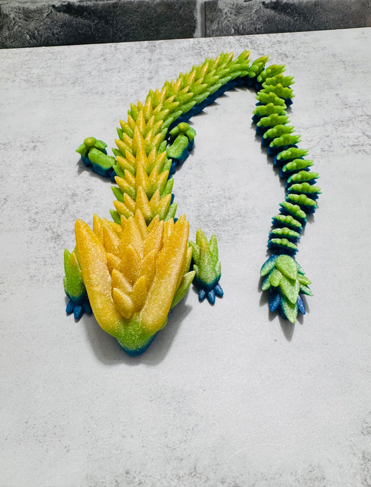 3D printed Tadling glitter green blue yellow RTS