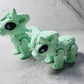 3D Printed Articulated Mint Cow w/Horns (RTS)