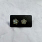 Yellow Iridescent Stud Earring
