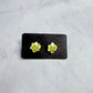 Yellow Flower Stud Earring