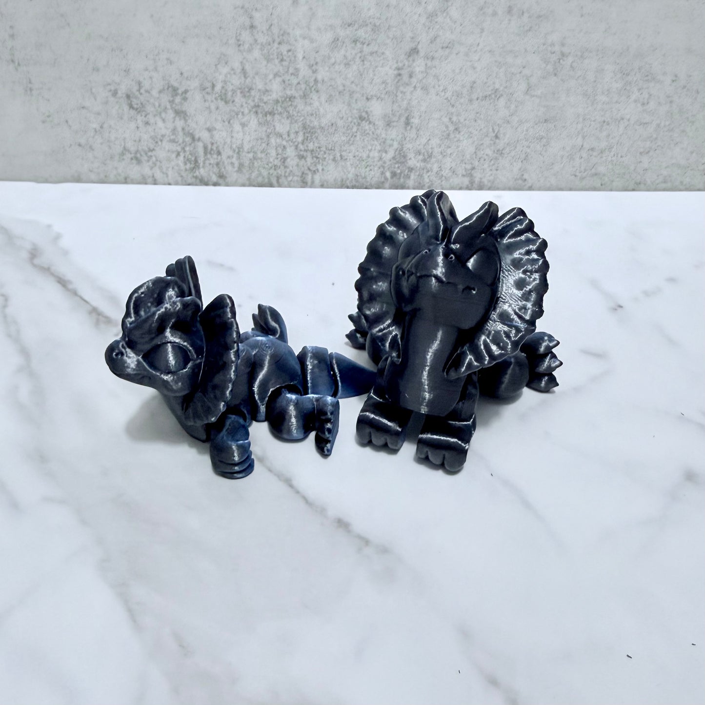 3D Printed Articulated Dilo Dino RTS