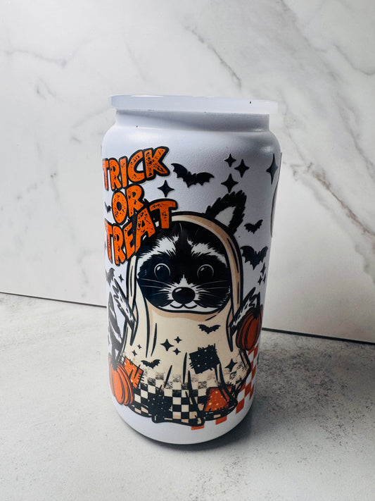 Trick or Treat 16oz Stainless Steel Libby
