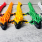 3D Printed Articulated Small Crystal Dragon (RTS)