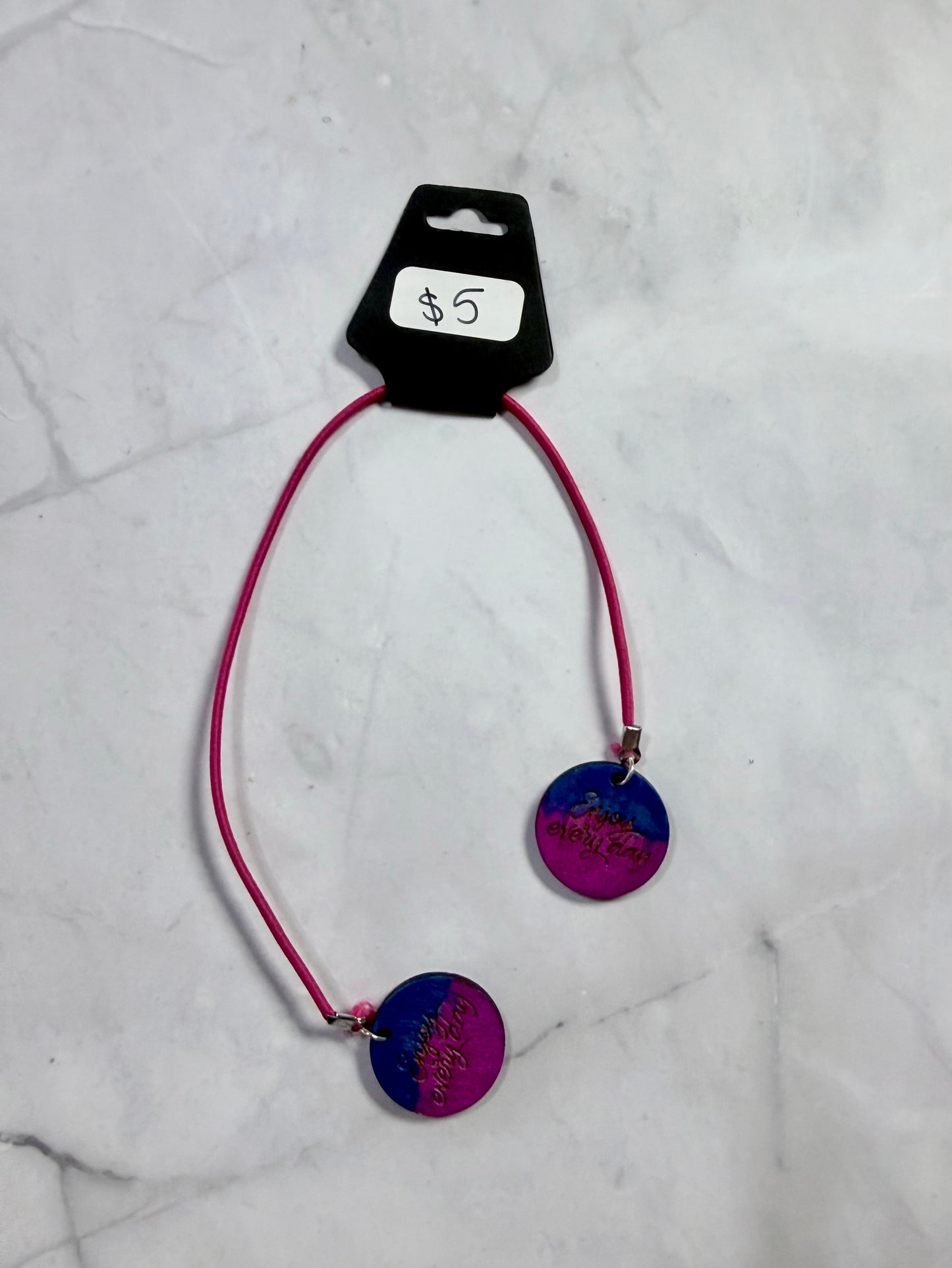 Enjoy Everyday String Bookmark