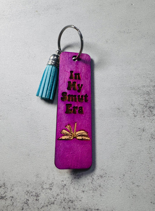 Smut Era Wooden Keychain