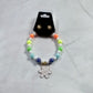 Rainbow Snowflake Bracelet and Earring Set