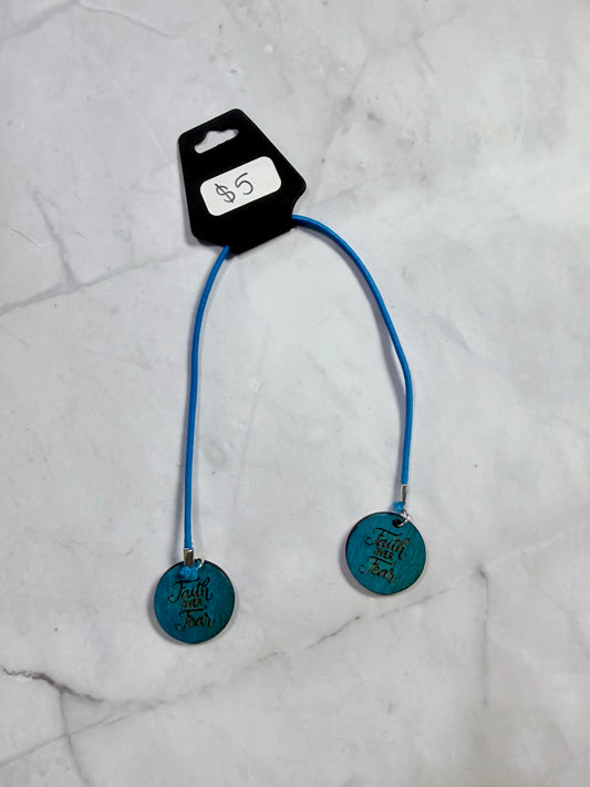 Faith Over Fear String Bookmark