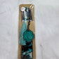 Acrylic Bookmark Teal Roses
