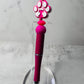 Pink Paw Beaded Pen