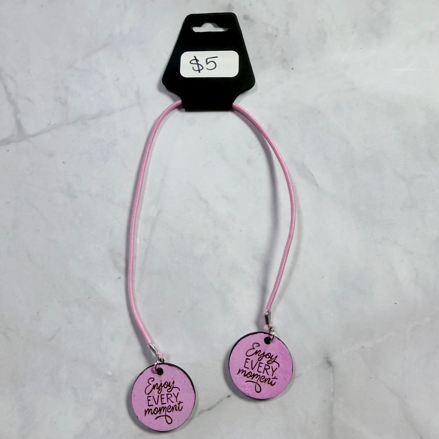 Enjoy Every Moment String Bookmark