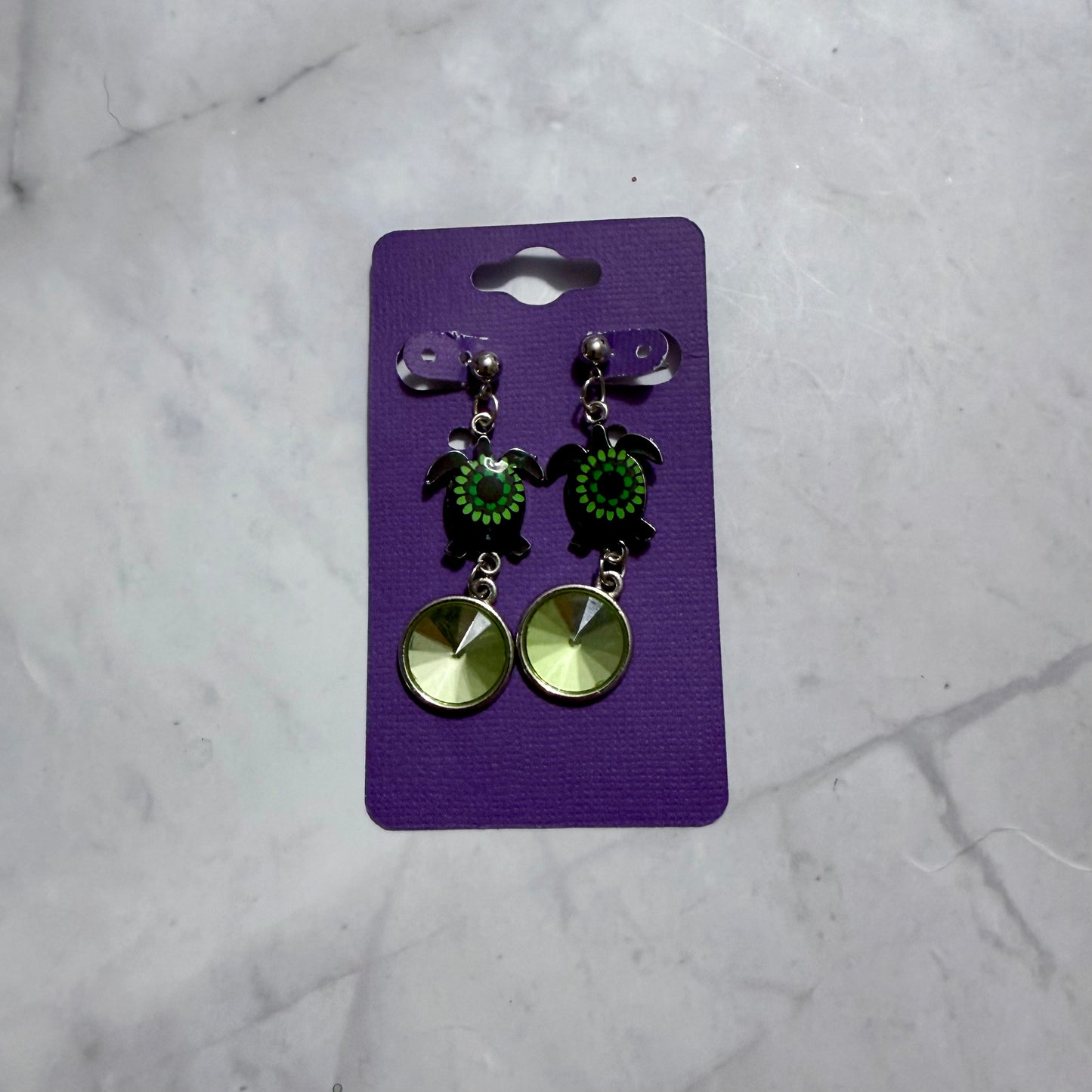 Shades or Green Turtle Dangle