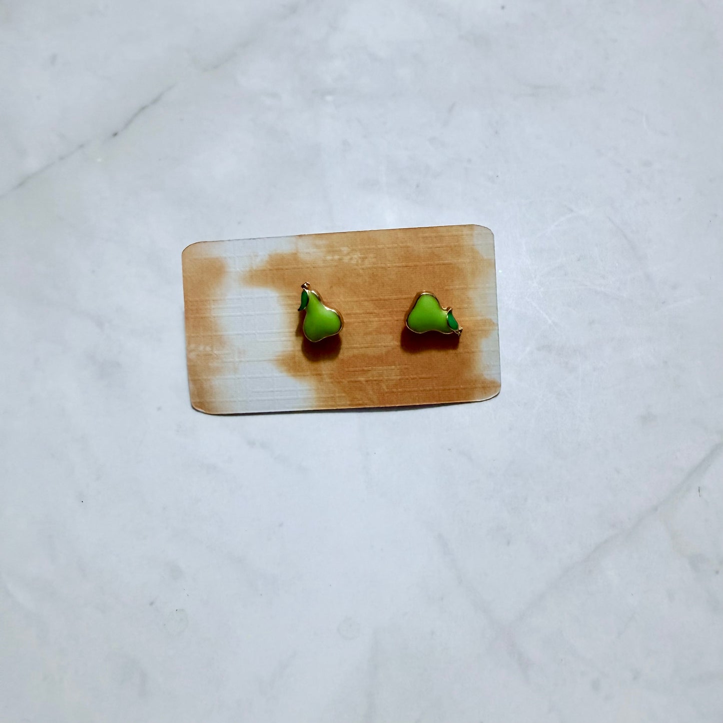 Pear Stud Earring