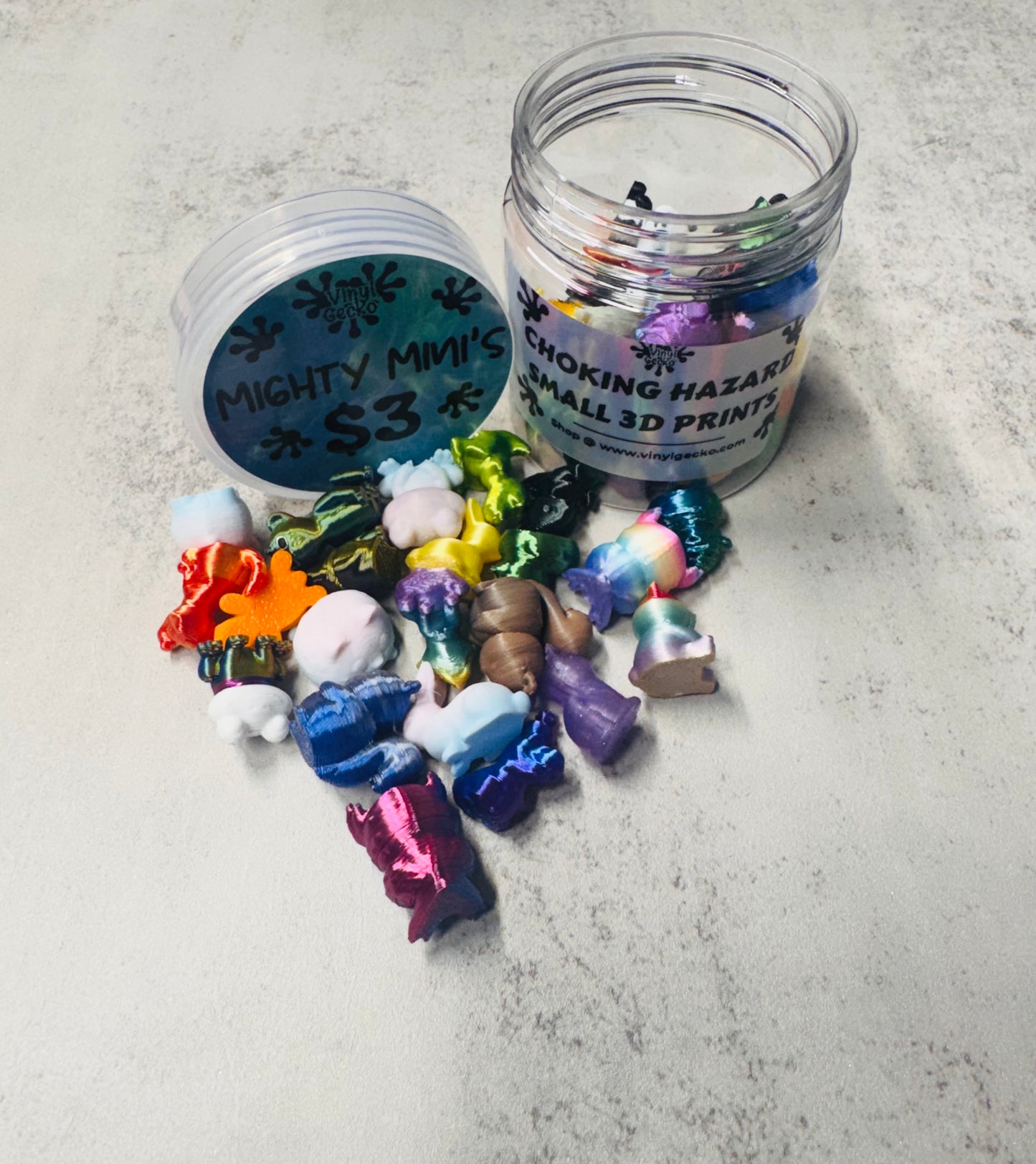 3D Printed Buckets RTS