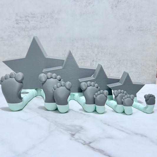 3D Printed Articulated Star Desk Pet  (RTS)