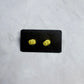 Yellow Pumpkin Stud Earring