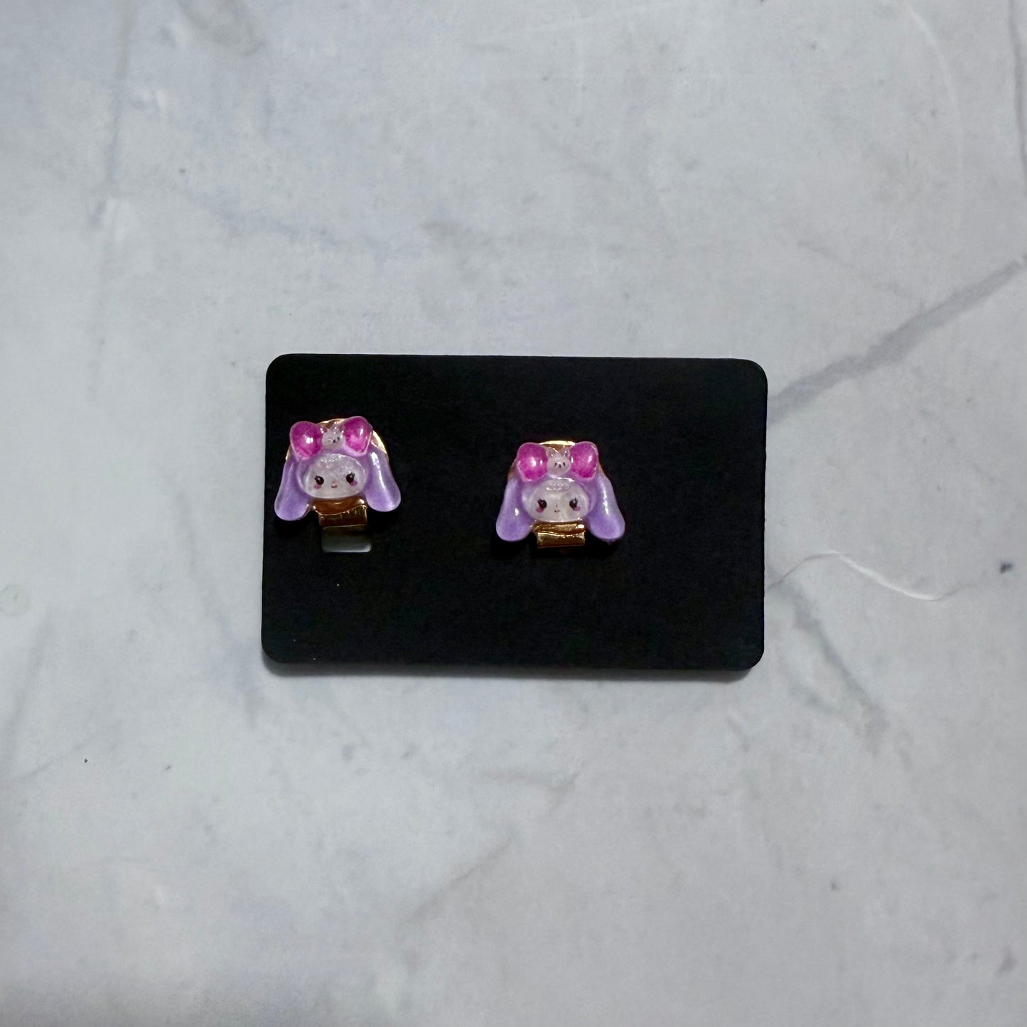 Melody CLIP ON Stud Earring