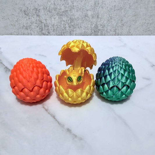3D Printed Dragon Scale Egg (RTS)