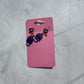 Purple Sugar Skull Dangle
