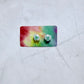 Light Teal Flower Stud Earring
