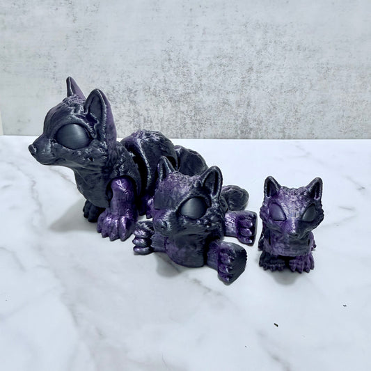 3D Printed Articulated Wolf (RTS)