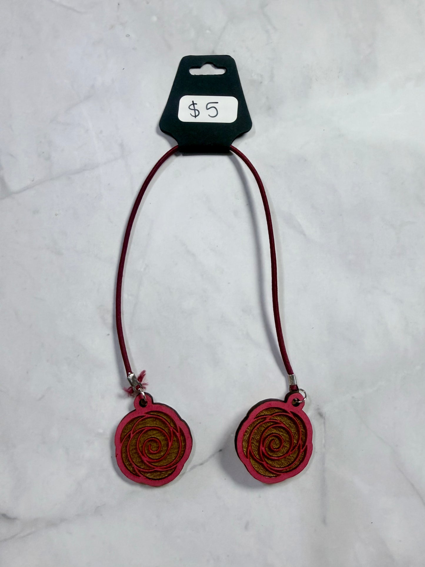 Rose String Bookmark