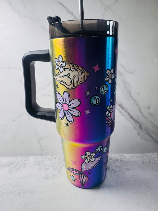 Under the Water 30oz Electroplated Stainless Steel Tumbler