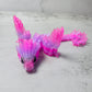 3D Printed Articulated X-Small Winged Crystal Dragon (RTS)