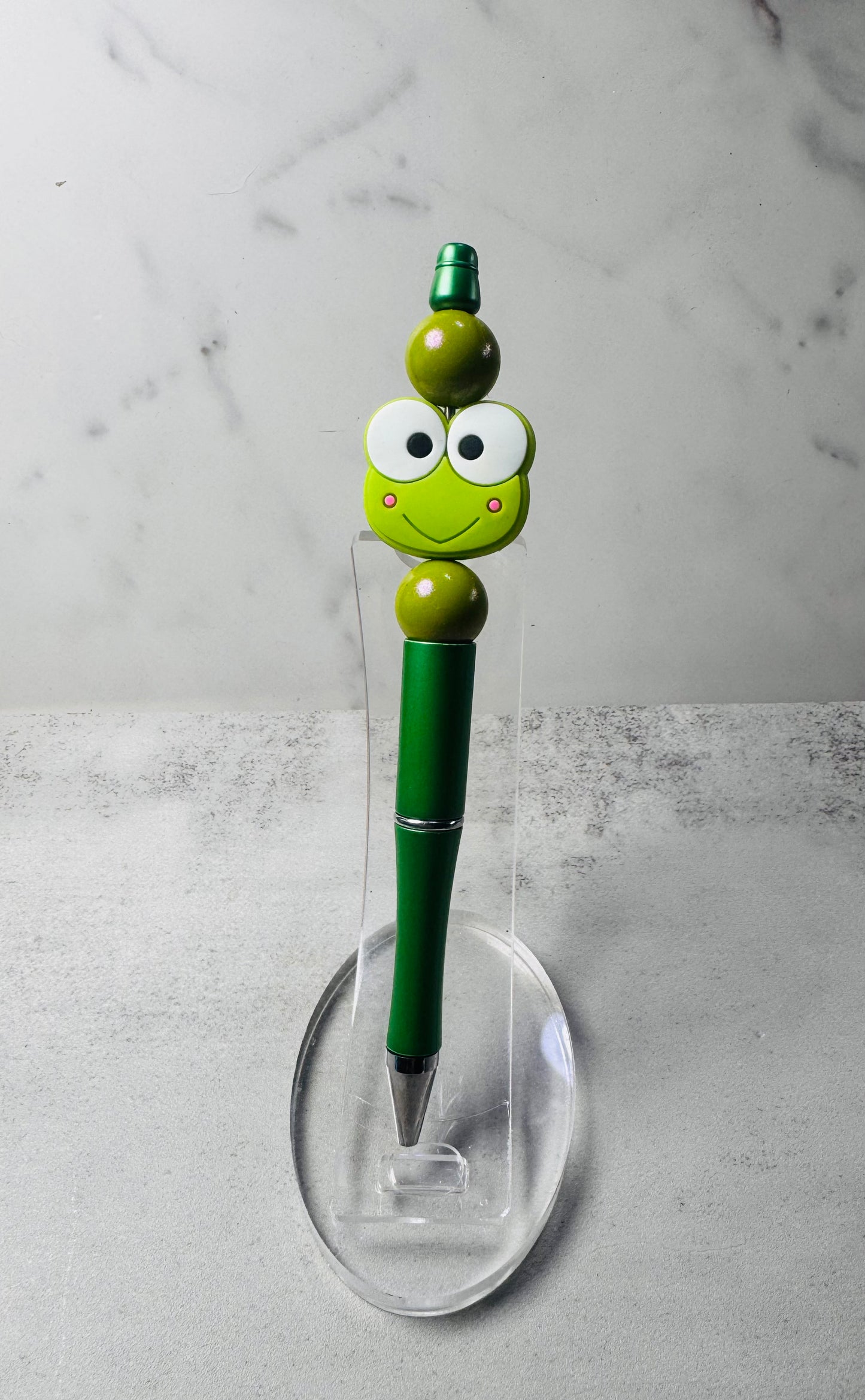 Frog Beaded Pen