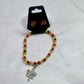 Fall Leaf Bracelet and Earring Set
