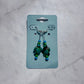 Blue and Green Turtle Dangle