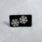 White Snowflake Stud Earring