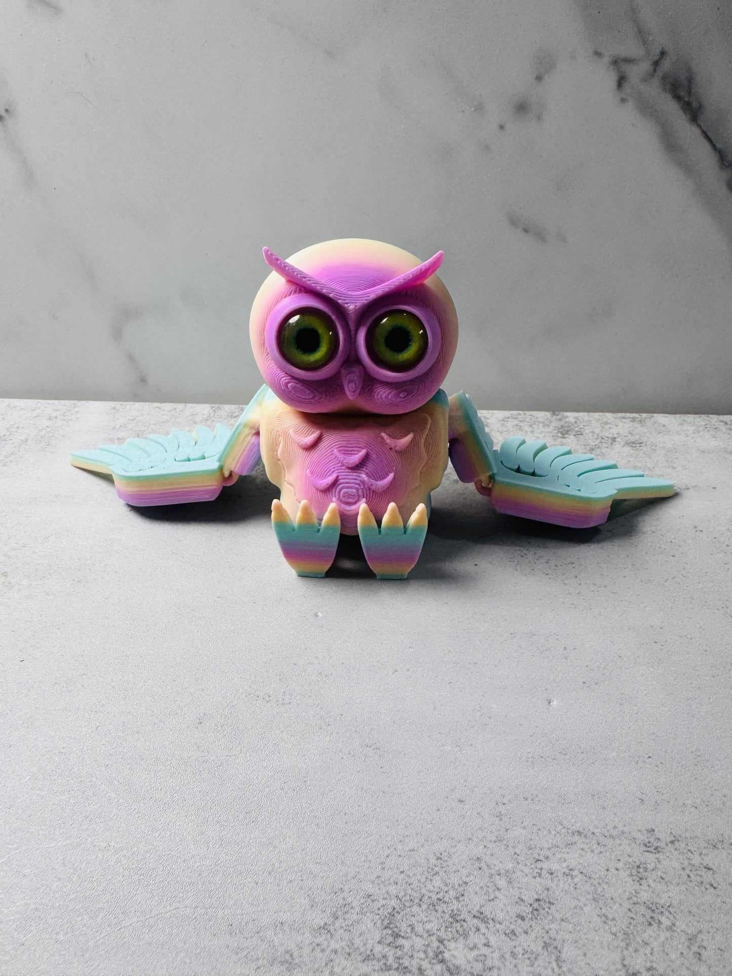 3D Printed Articulated Owl (RTS)