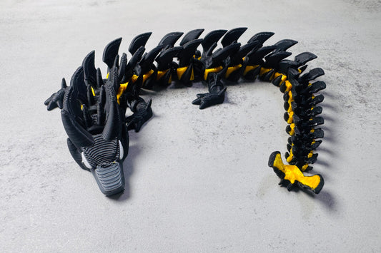 3D Printed Articulated Bat Dude Dragon (RTS)